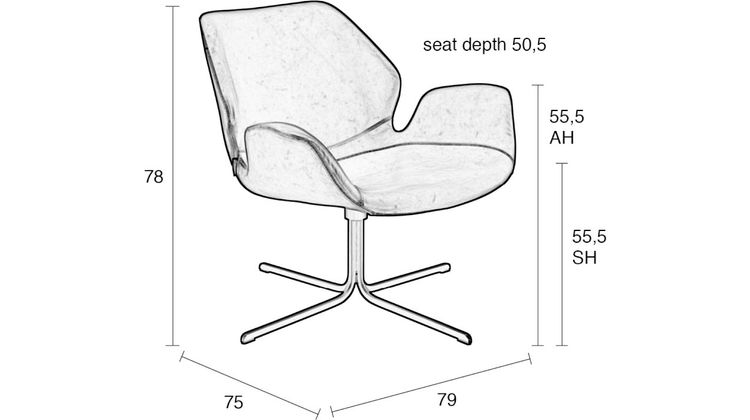Zuiver Nikki Fauteuil