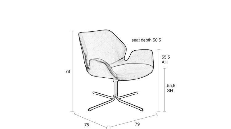 Zuiver Nikki Fauteuil