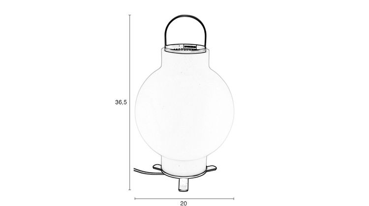 Zuiver Nomad Tafellamp