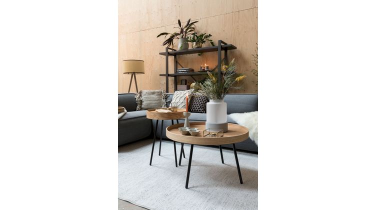 Zuiver Oak Tray Bijzettafel