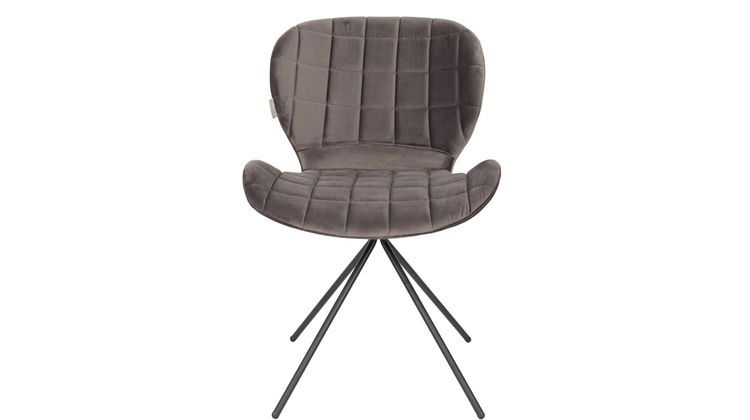 Zuiver OMG velvet (set van 2) Eetkamerstoel