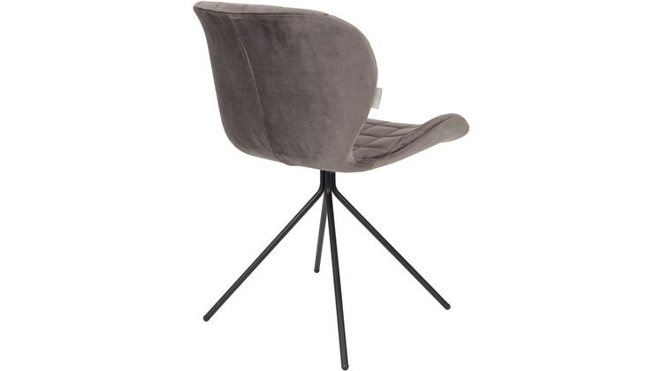 Zuiver OMG velvet (set van 2) Eetkamerstoel