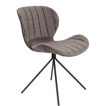 Zuiver OMG velvet (set van 2) Eetkamerstoel