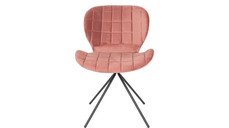 Zuiver OMG velvet (set van 2) Eetkamerstoel