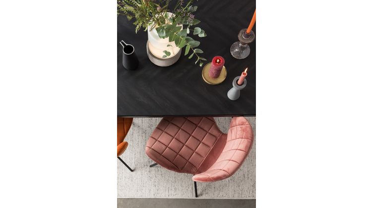 Zuiver OMG velvet (set van 2) Eetkamerstoel