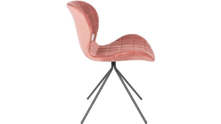 Zuiver OMG velvet (set van 2) Eetkamerstoel