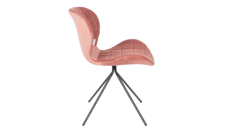 Zuiver OMG velvet (set van 2) Eetkamerstoel