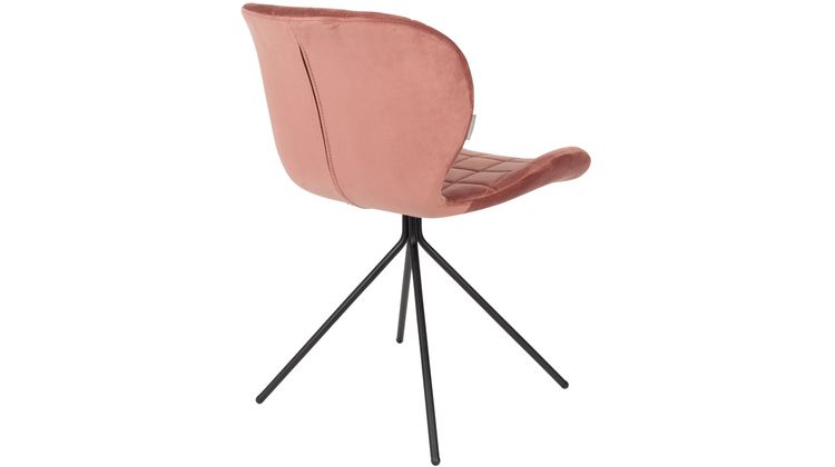 Zuiver OMG velvet (set van 2) Eetkamerstoel