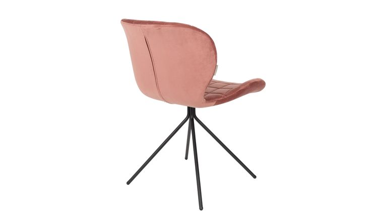 Zuiver OMG velvet (set van 2) Eetkamerstoel