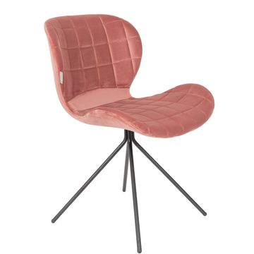 Zuiver OMG velvet (set van 2) Eetkamerstoel