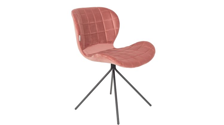 Zuiver OMG velvet (set van 2) Eetkamerstoel