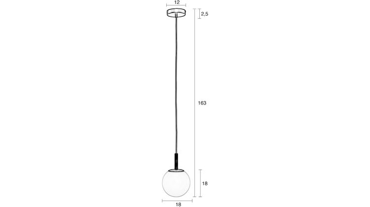 Zuiver Orion Hanglamp