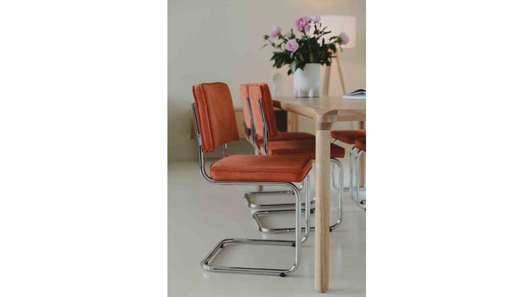 Zuiver Ridge Rib (set van 2) Eetkamerstoel