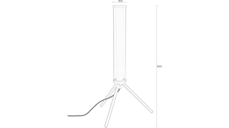 Zuiver Scotty (set van 4) Tafellamp