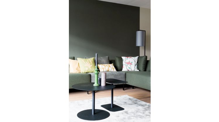 Zuiver Snow Round M Bijzettafel