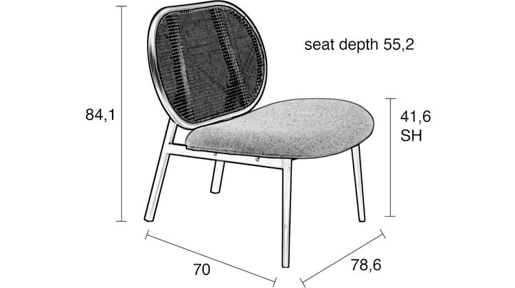 Zuiver Spike Fauteuil
