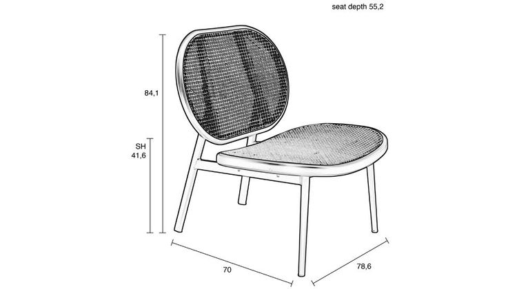 Zuiver Spike Fauteuil
