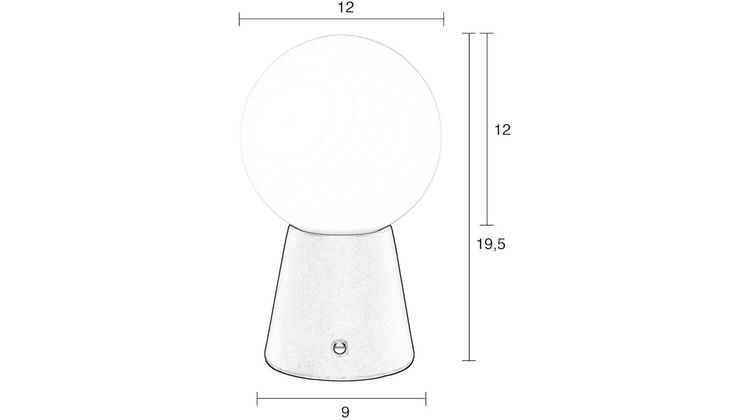 Zuiver Stellar Tafellamp