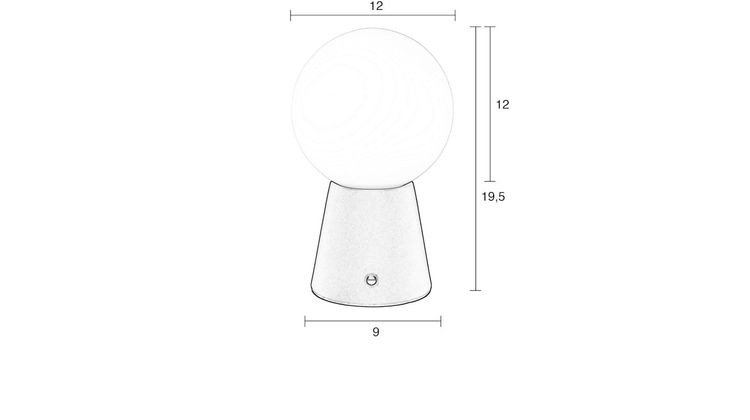 Zuiver Stellar Tafellamp