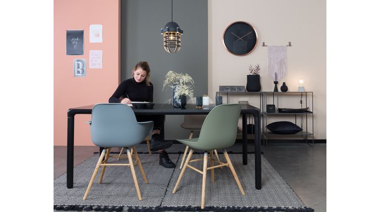 Zuiver Storm Black Eettafel