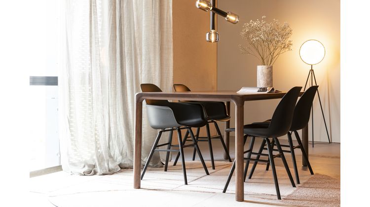 Zuiver Storm Walnut Eettafel