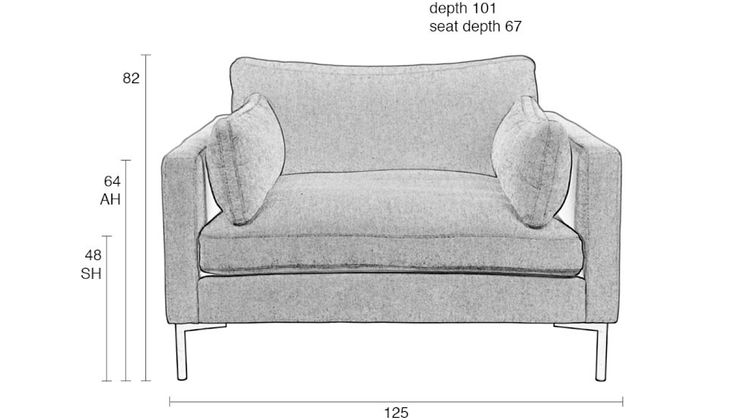 Zuiver Summer Loveseat