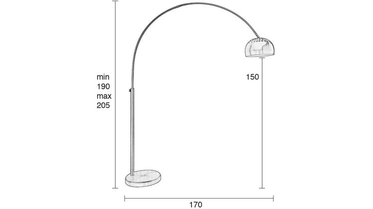 Zuiver Torch Vloerlamp