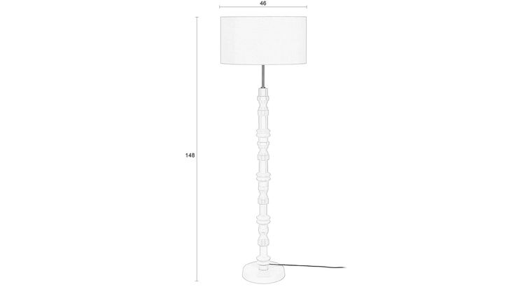 Zuiver Totem Vloerlamp