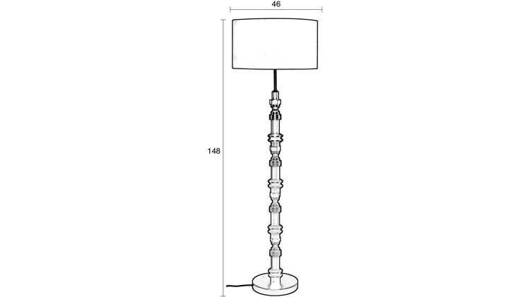 Zuiver Totem Vloerlamp
