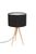 Zuiver Tripod Wood Tafellamp Black