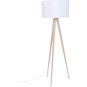 Zuiver Tripod Wood Vloerlamp