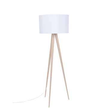 Zuiver Tripod Wood Vloerlamp