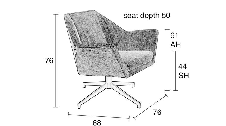 Zuiver Uncle Jesse Fauteuil