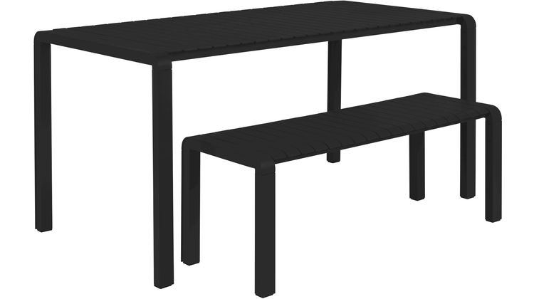 Zuiver Vondel Black Tuinbank